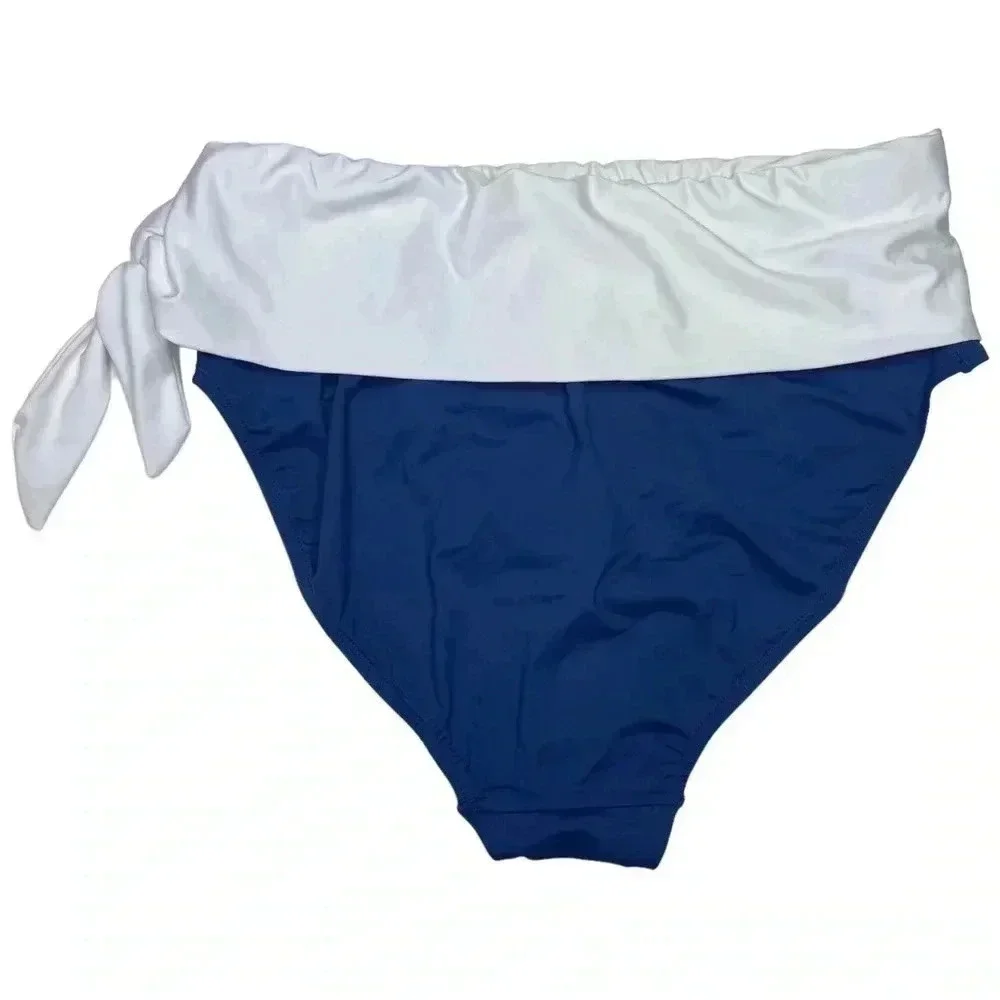 Lauren Ralph Lauren Sapphire Tummy Control Womens Bikini Swim Bottoms Size 12 - Picture 11 of 15